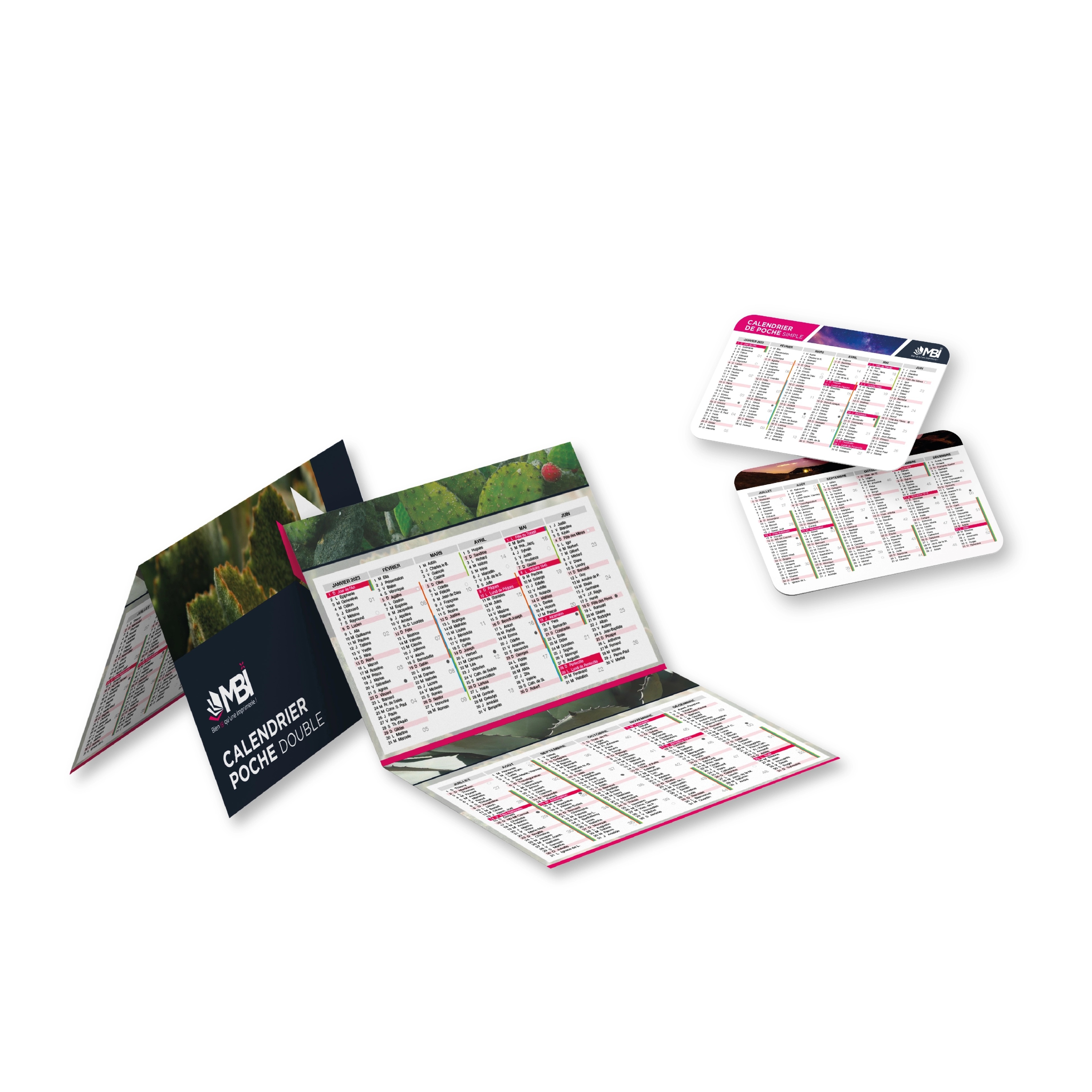 Impression calendrier de bureau  calendrier publicitaire pas cher