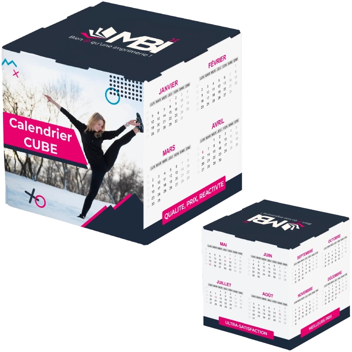 Calendrier cube