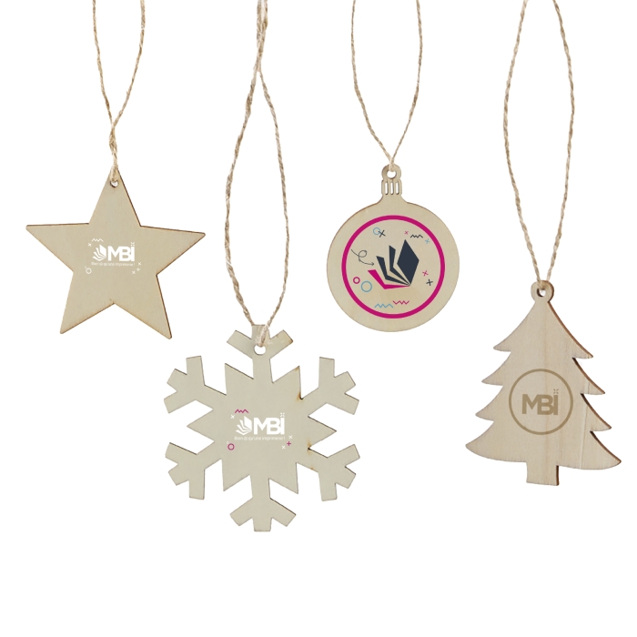 Décorations de Noël en bois...