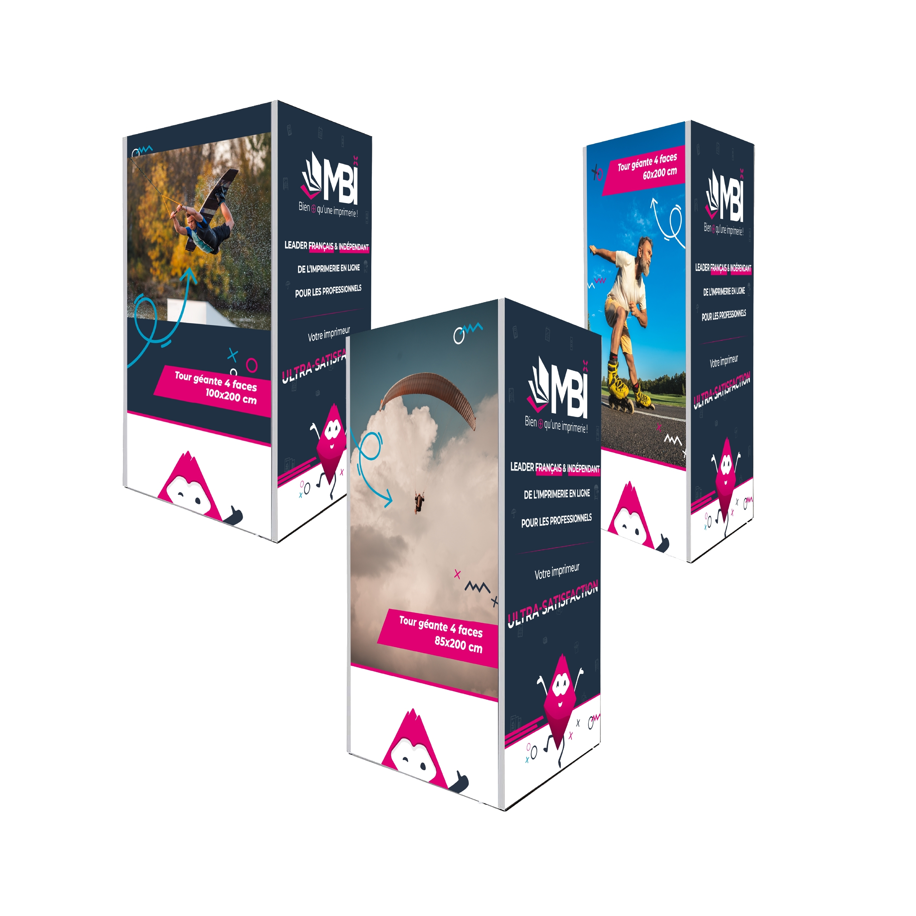 Tour géante 4 faces