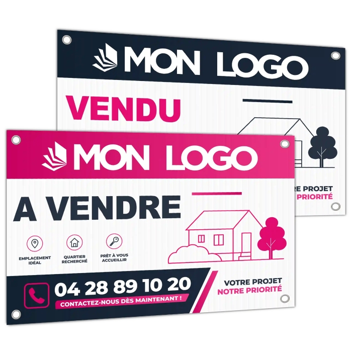 Panneaux immobilier