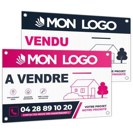 Panneaux immobilier