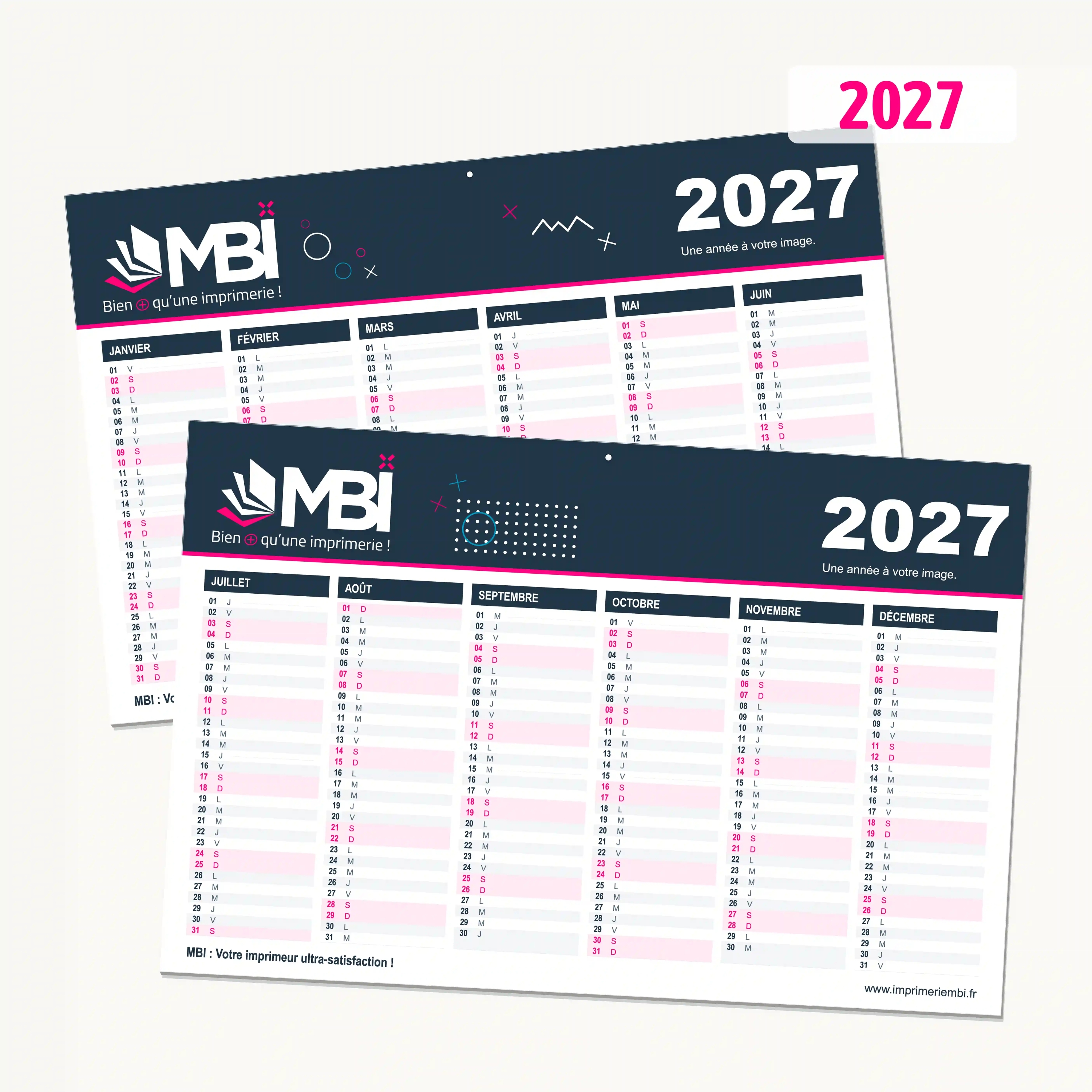 Calendrier de banque