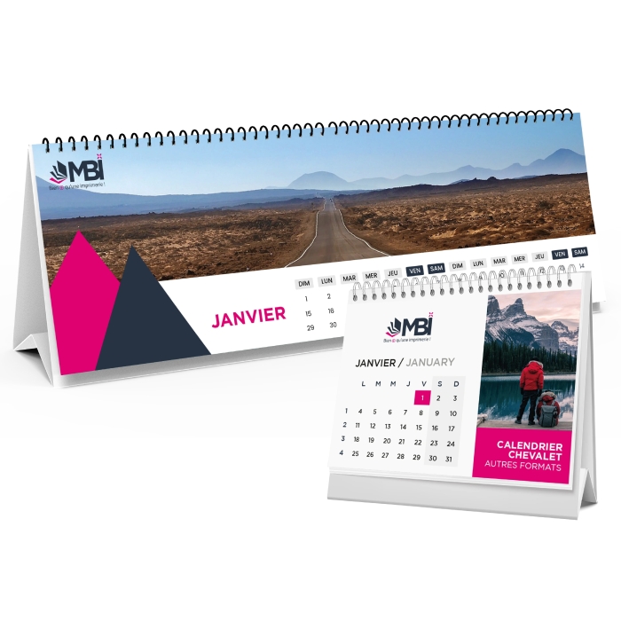 1 Set Calendrier Cartes Postales Paysage 2024 Calendrier - Temu