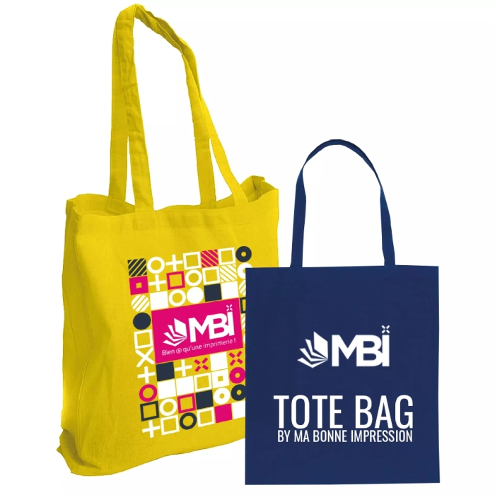 Impression tote bag publicitaire pas cher - Nombreuses couleurs - MBI