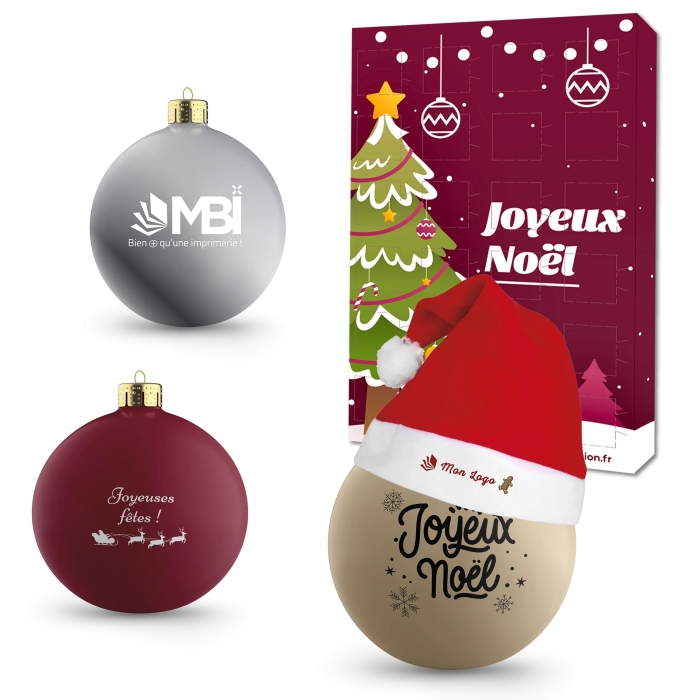 La fabrique de Noël - Les supports personnalisés disponible chez MBI