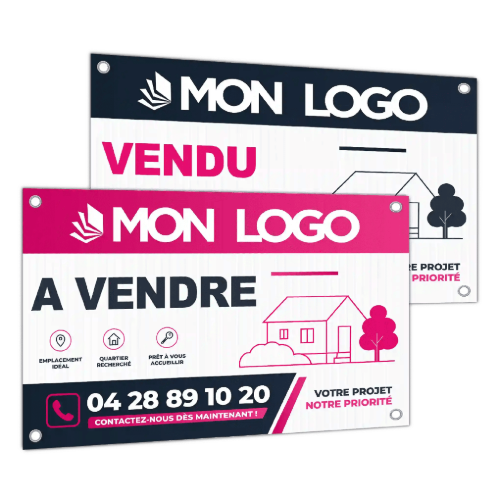 Panneaux immobiliers pas cher