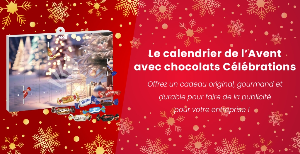 Calendrier de l’Avent avec chocolats Célébrations personnalisé : un cadeau idéal