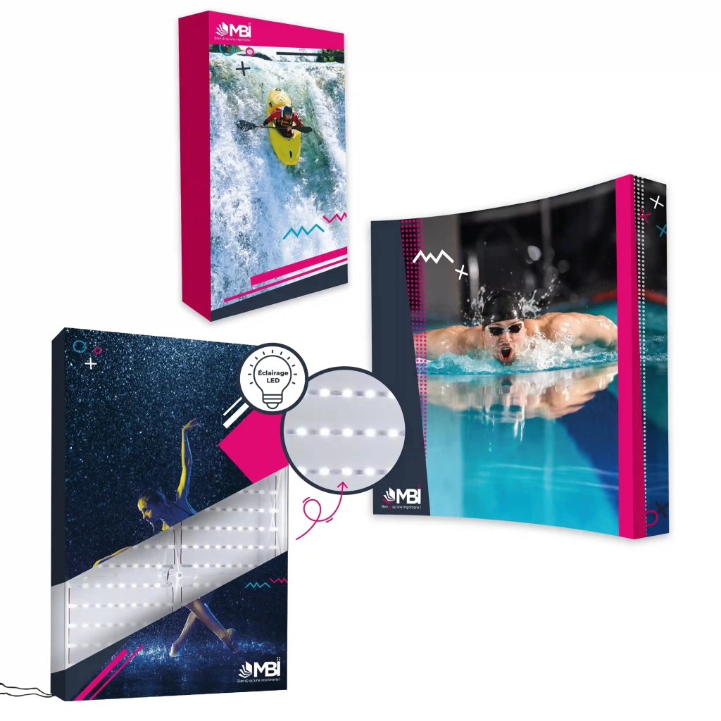 Stand parapluie et roll-up : équipez votre stand de salon