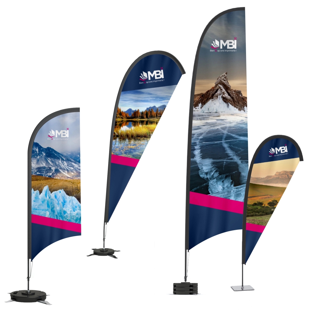 Oriflamme publicitaire : choisir, personnaliser et commander