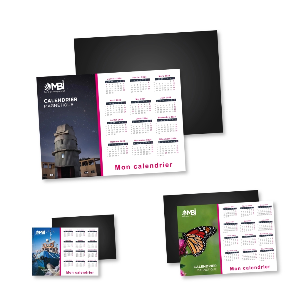 Calendrier magnétique personnalisé : votre marque reste facile à retrouver