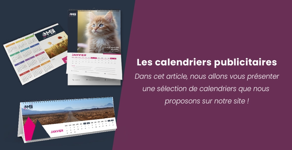 Les calendriers publicitaires 